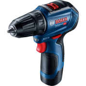 Аккумуляторная дрель-шуруповёрт BOSCH GSR 12V-30 Professional в чемодане с 2 литий-ионными аккумуляторами емкостью 2,0 А•ч