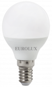 Лампа светодиодная EUROLUX LL-E-G45-7W-230-4K-E14