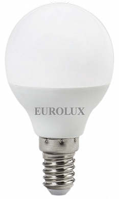 Лампа светодиодная EUROLUX LL-E-G45-7W-230-4K-E14